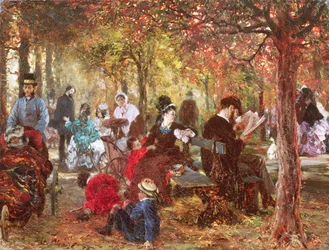 Nei Giardini del Lussemburgo